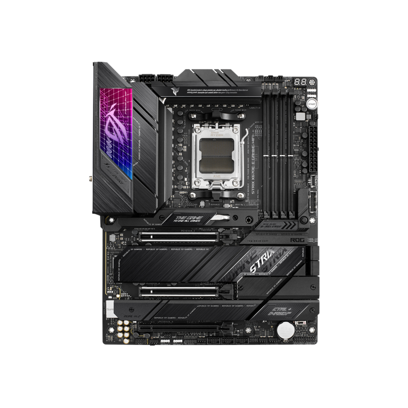Материнская плата ASUS ROG STRIX X670E-E GAMING WIFI, Socket AM5, X670, 4*DDR5, HDMI+DP, 4SATA3 + RAID, M2, Audio, Gb LAN, USB 3.2, USB 2.0, ATX (90MB1BR0-M0EAY0)