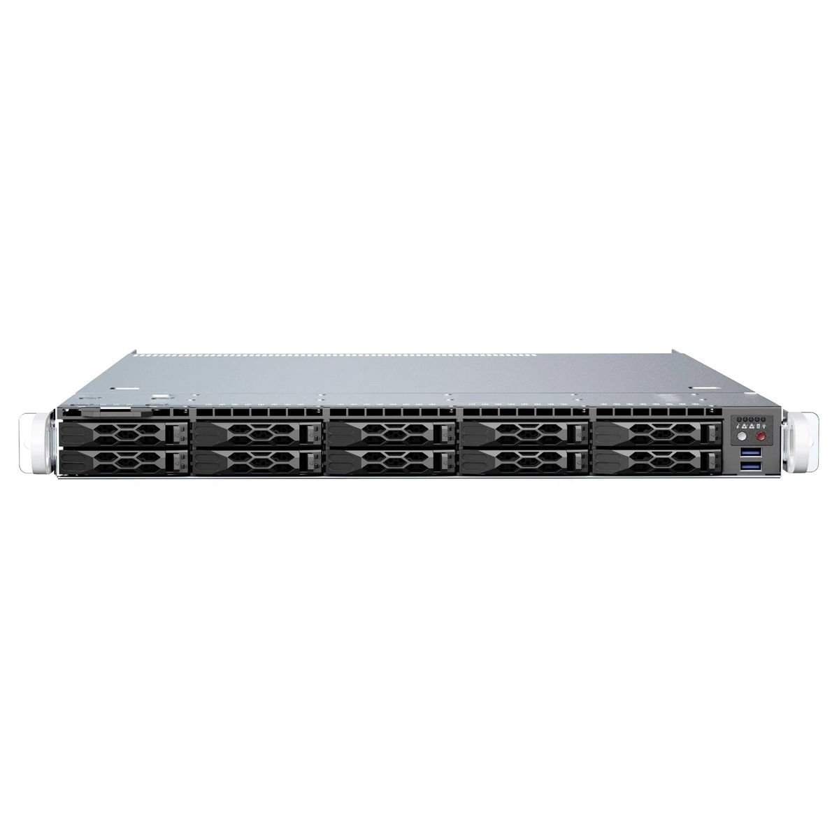 Bad Pack Корпус SuperMicro CSE-LB16AC2-R504W 1U, 10 x 2.5"(tool-less) hot-swap SAS3/ SATA bp (CSE-LB16AC2-R504W||BP)