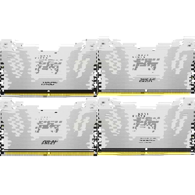 Память оперативная/ Kingston 32GB 6800MT/s DDR5 CL36 DIMM (Kit of 2) FURY Renegade White XMP (KF568C36RWK2-32)