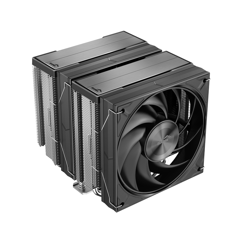 Кулер для процессора/ CPU Cooler SAMA A60E (265W, 4-pin PWM, 156.5mm, 6x6mm, 2x120mm, 78CFM, 29dBA, 2200RPM, S: 1851/1700/1200/115X, AM5/AM4, silver) (A60-XXWNNXOX-G)