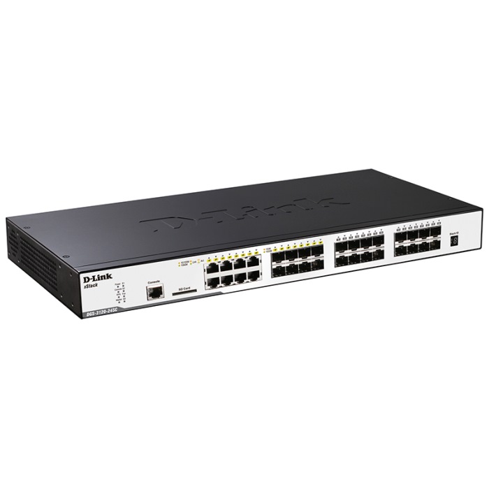 Картинка Коммутатор D-Link DGS-3120-24SC (DGS-3120-24SC/B1ASI) 