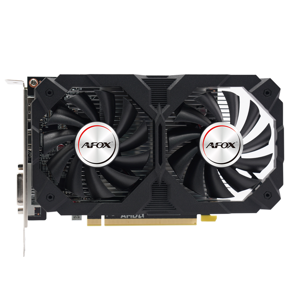 Видеокарта Afox RX550 8GB GDDR5 128bit DVI DP HDMI 2FAN RTL (AFRX550-8192D5H2-V2)