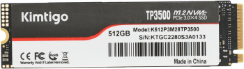 Накопитель SSD Kimtigo PCIe 3.0 x4 512GB K512P3M28TP3500 TP-3500 M.2 2280