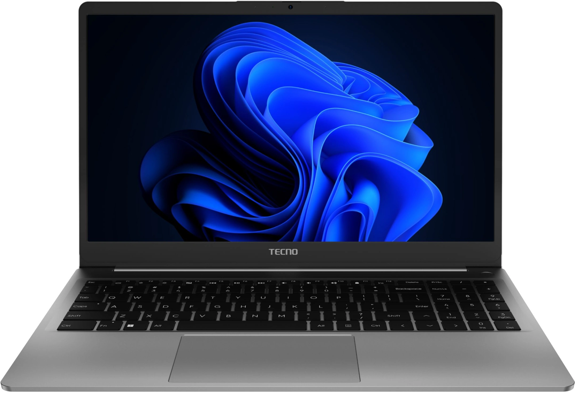 Ноутбук Tecno MegaBook K15SDA Ryzen 7 5825U 16Gb SSD1Tb AMD Radeon Graphics 15.6" IPS FHD (1920x1080) Windows 11 Home grey WiFi BT Cam 6060mAh (71005000258)