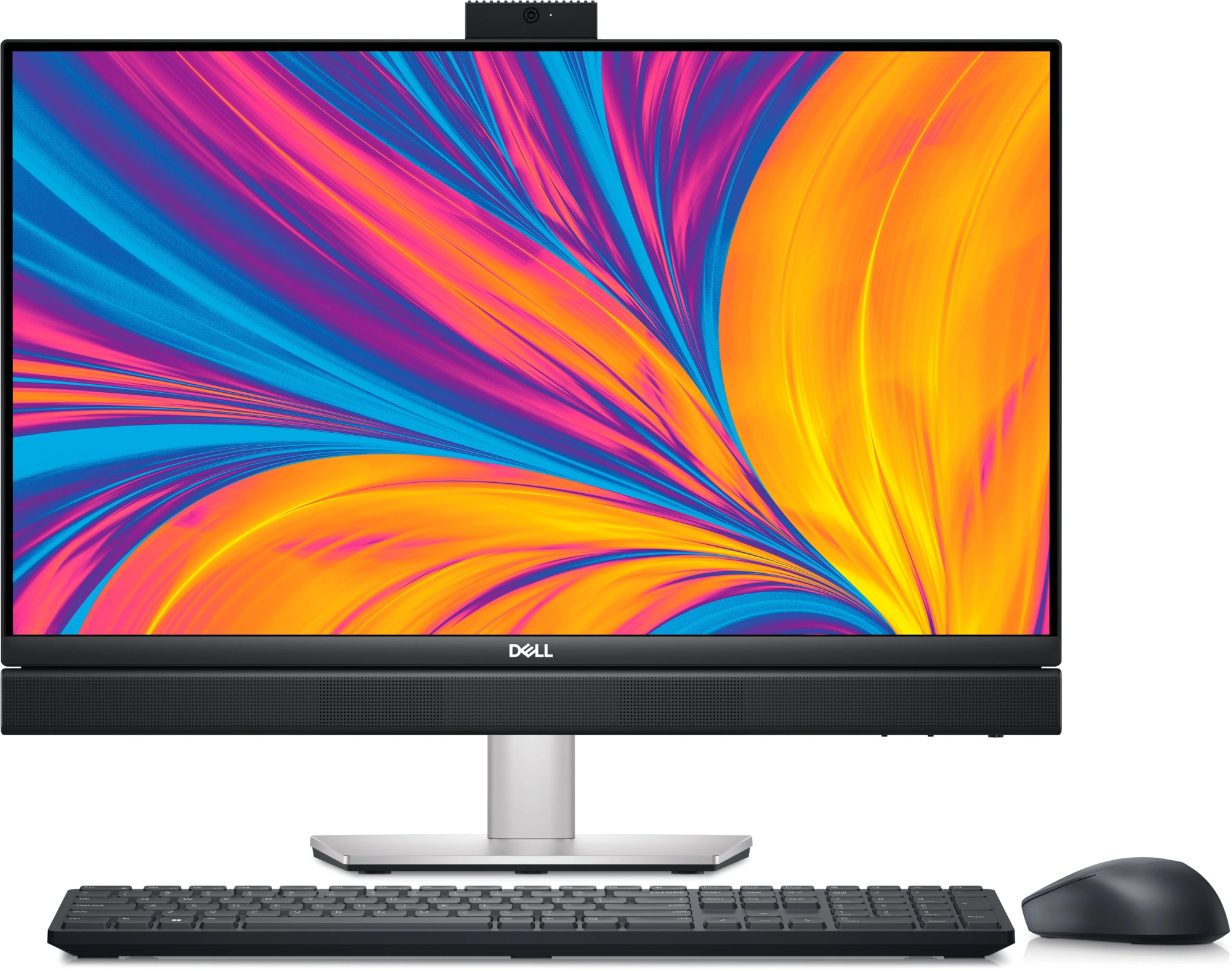 Моноблок Dell Optiplex 7420 23.8" Full HD i7 14700 (2.1) 32Gb SSD1Tb UHDG 770 CR Windows 11 Pro GbitEth WiFi BT 130W клавиатура мышь Cam черный 1920x1080 (7420PL-7395)