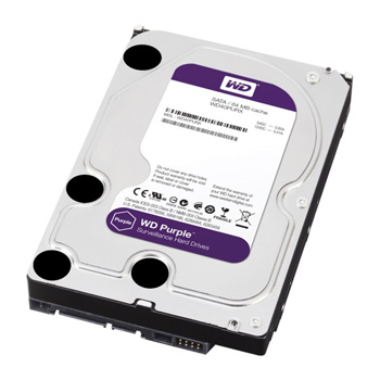 Western Digital HDD SATA-III 3000Gb Purple WD30PURX, IntelliPower, 64MB buffer (DV-Digital Video), 1 year