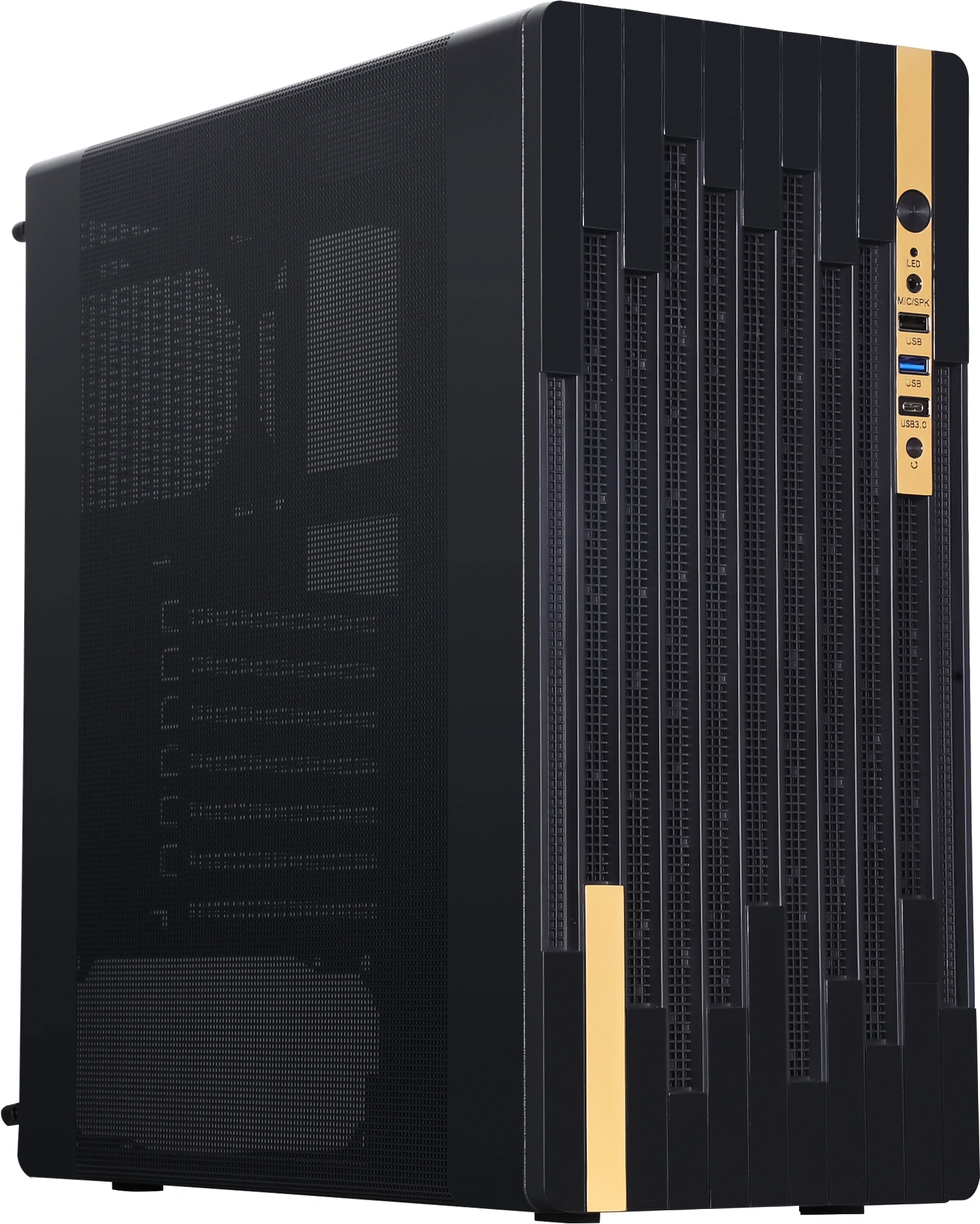 Корпус Accord ACC-188R2 черный без БП ATX 6x120mm 2xUSB2.0 1xUSB3.0 audio