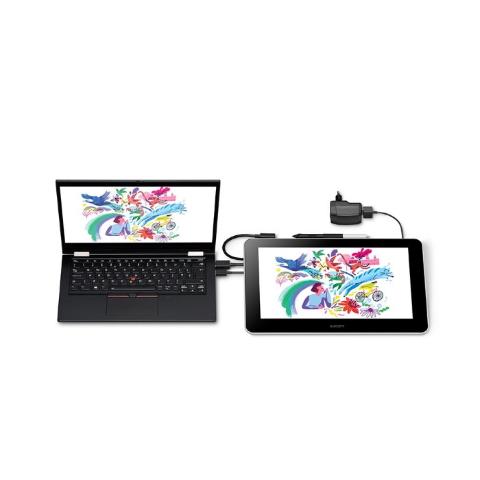 Картинка Графический планшет Wacom One 13 (DTC133W0B) 