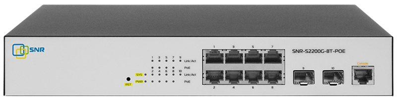 Картинка snr-s2200g-8t-poe
