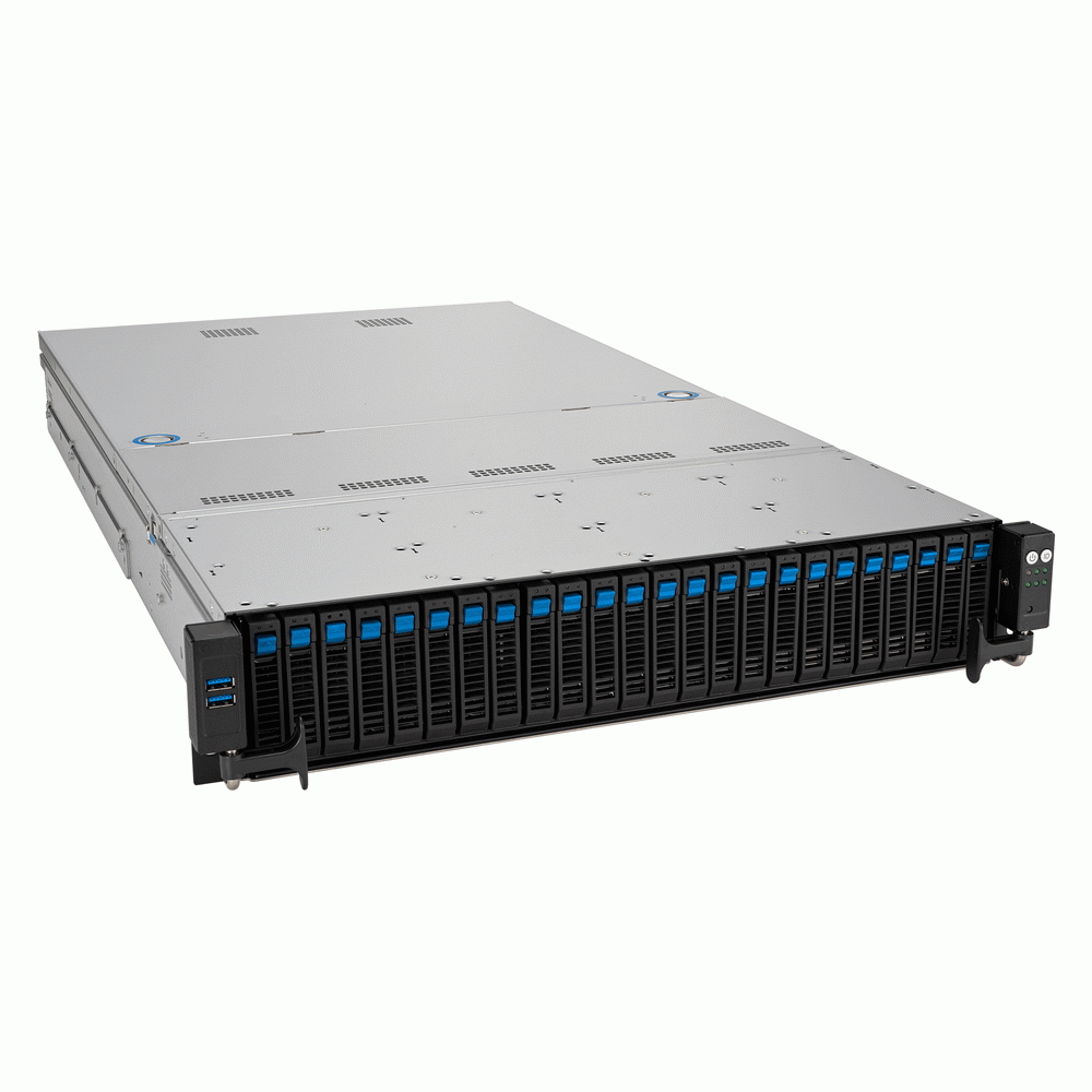 Серверная платформа/ ASUS RS520A-E12-RS24U/1G/1.6kW/24NVMe/RH/OCP (90SF02G1-M000D0)