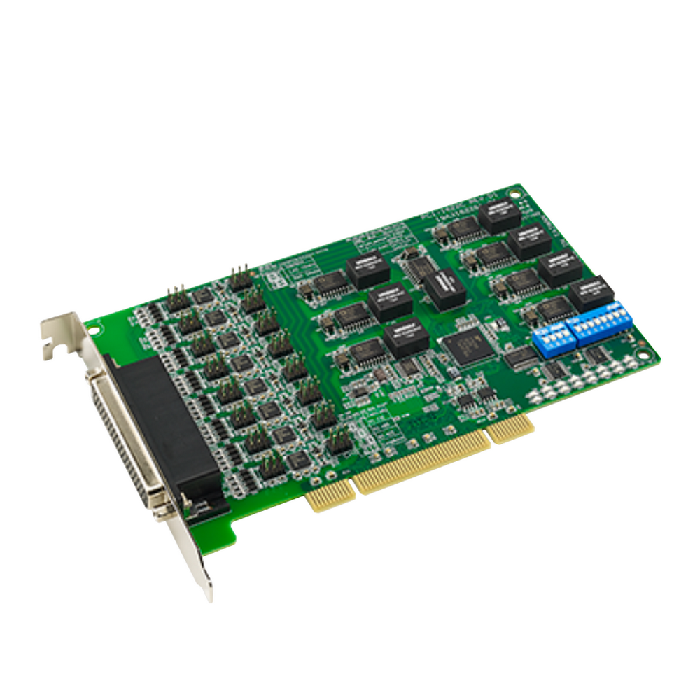 PCI-1622C-DE Advantech Universal PCI адаптер 8xRS-232/ 422/ 485 разъем DB78 Female, c защитой c защитой от перенапряжения и изоляцией, без кабеля OPT8J