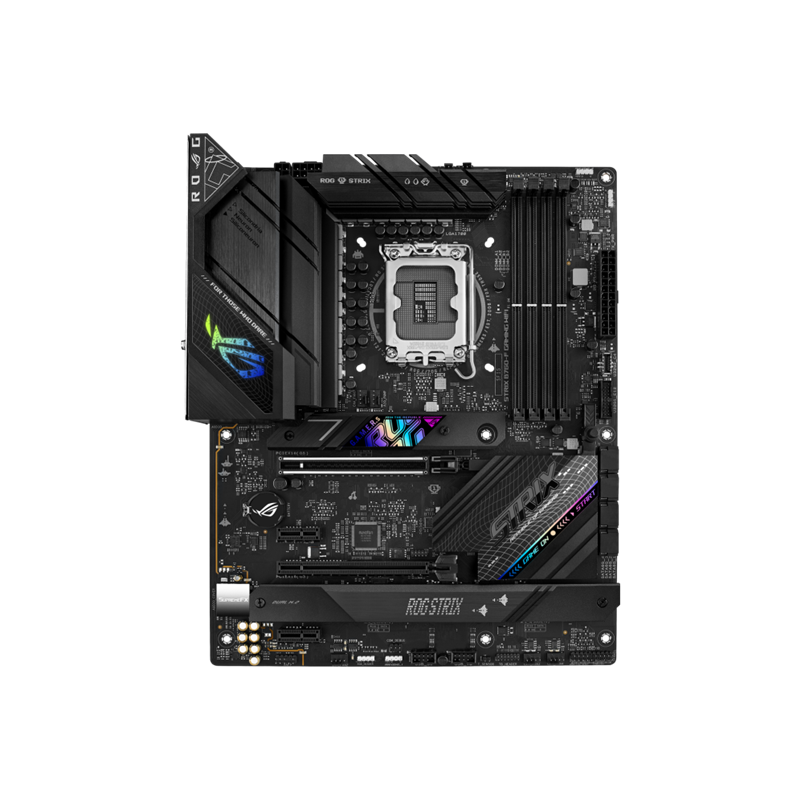 Материнская плата ASUS ROG STRIX B760-F GAMING WIFI Soc-1700 Intel B760 4xDDR5 ATX AC`97 8ch(7.1) 2.5Gg RAID+HDMI+DP (90MB1CT0-M0EAY0)