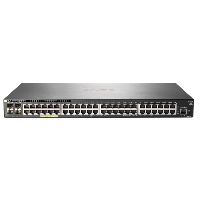 Картинка Коммутатор HPE Aruba 2930F 48G PoE+ 4SFP (JL262A) 