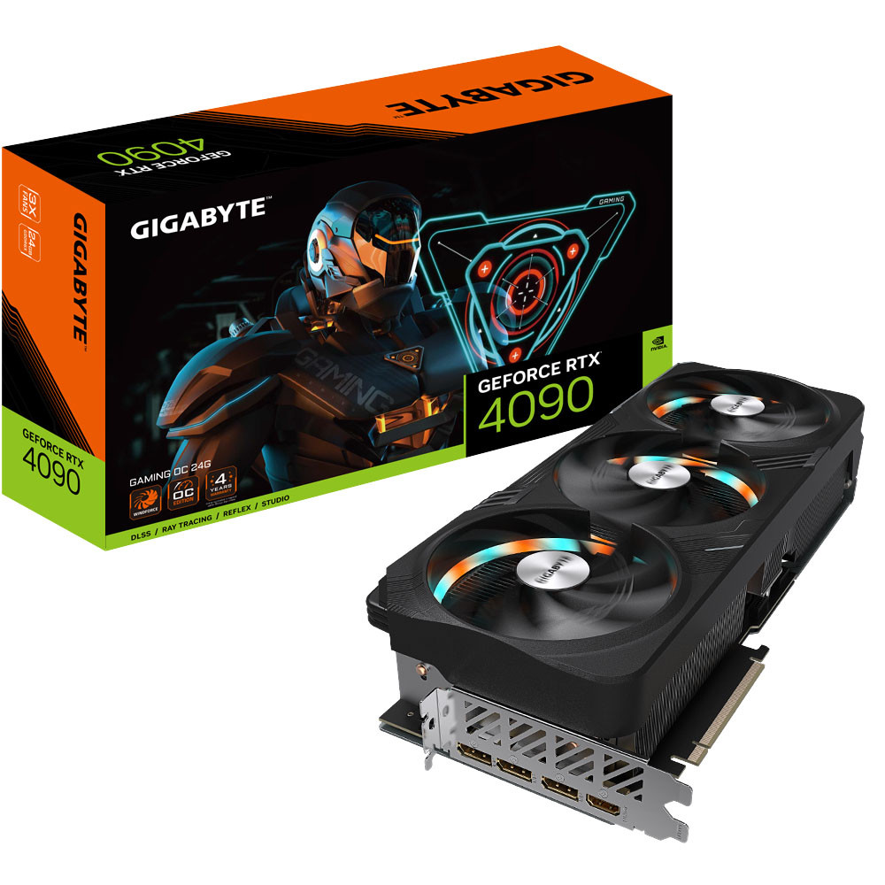 RTX4090 GAMING OC 24GB GDDR6X 384-bit HDMI 3xDP RTL (GV-N4090GAMING OC-24GD 1.1)