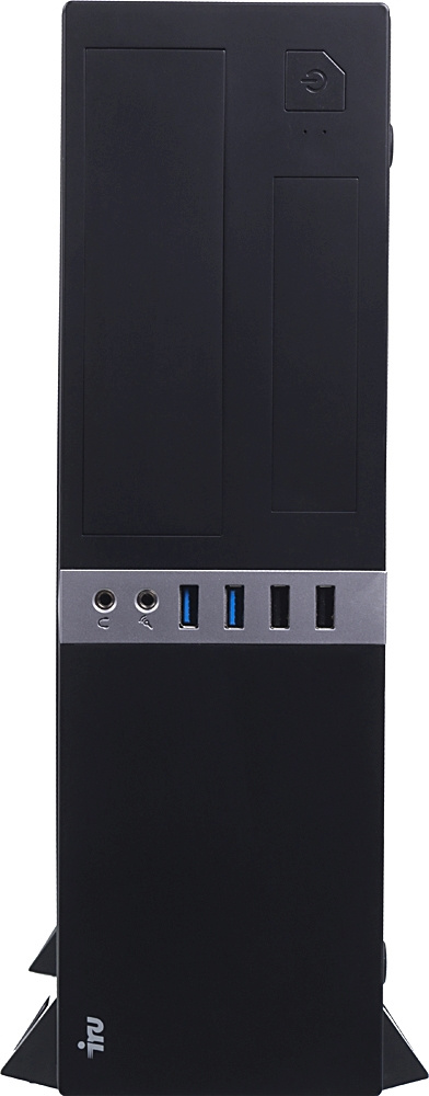 Компьютер IRU Office 310H6SF SFF Core i3 12100 (3.3) 8Gb SSD256Gb UHDG 730 FreeDOS GbitEth 300W черный (1991582)