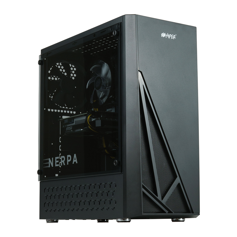 Персональный компьютер/ ПК NERPA LADOGA I350 (Intel Core i3-10100F/16GB 3600MHz/512GB NVMe SSD/GTX 1650 4GB/noOS/500W/ATX) (I350-231122)