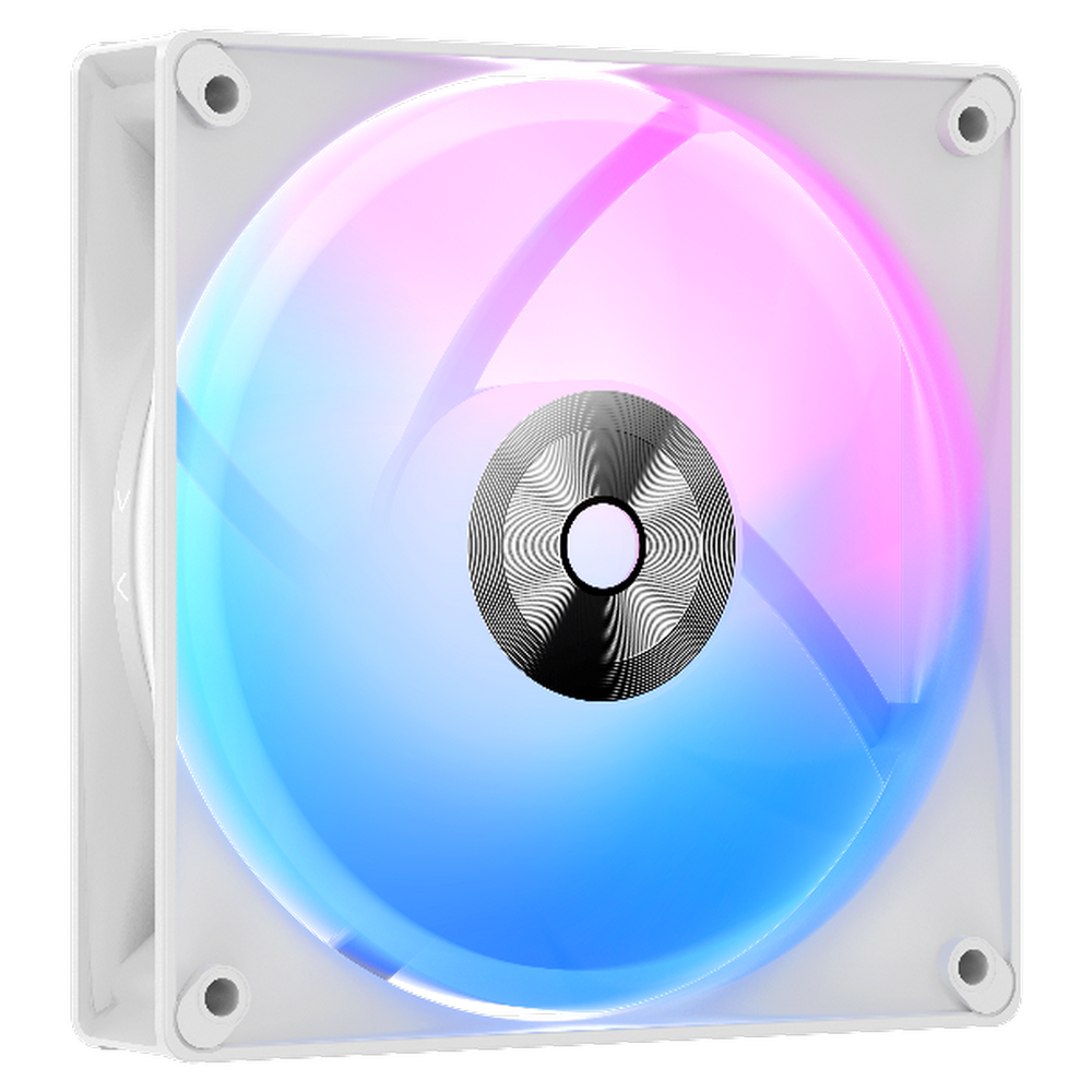 Вентилятор в корпус ID-Cooling Fan Ocypus Delta F12 WH ARGB LED / White / PWM (DELTA-F12-WH1AM00X-GL)