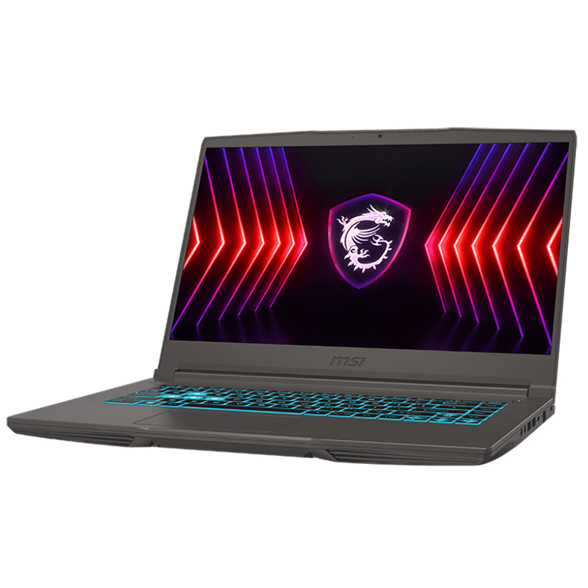 Ноутбук MSI Thin 15 B12UC-1433XRU Core i5 12450H 8Gb 512Gb SSD RTX 3050 4Gb 15.6" IPS FHD (1920x1080) DOS grey WiFi BT (9S7-16R831-1433)
