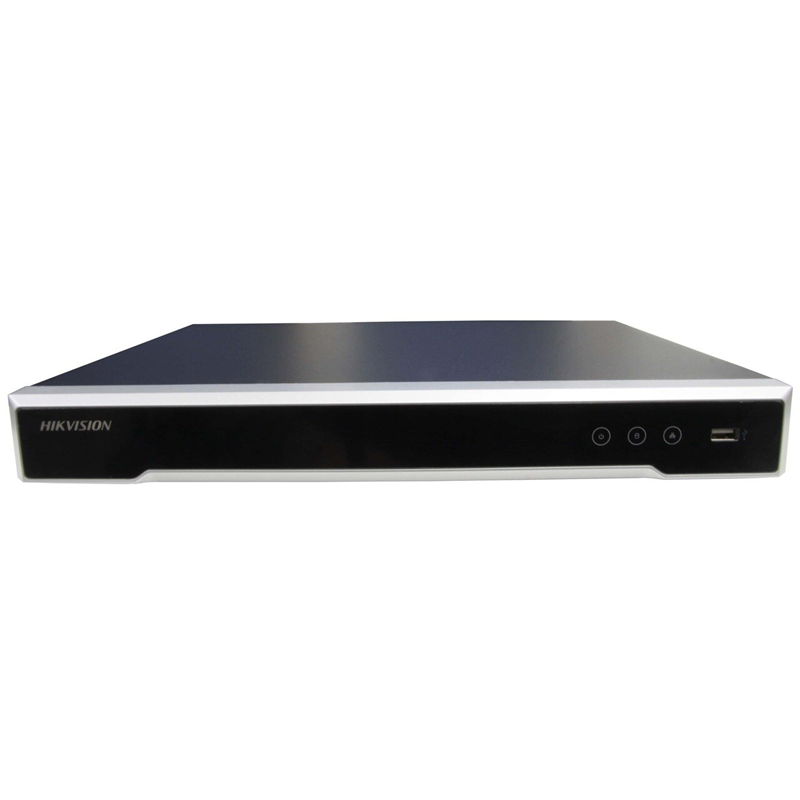 16-ти канальный IP-видеорегистратор с PoE/ 16-ти канальный IP-видеорегистратор с PoE, Видеовход 16 каналов, аудиовход 1 RCA, видеовыход 1 VGA (DS-7616NI-K2/16P)