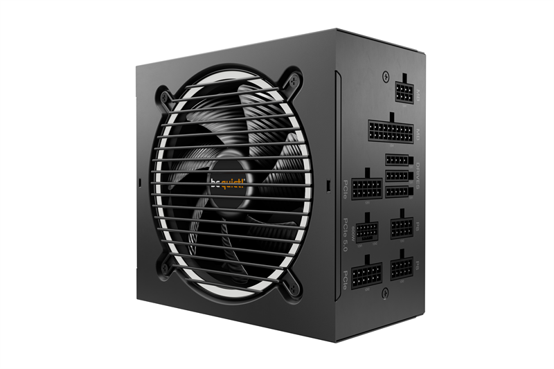 Блоки питания/ Power Supply be quiet! PURE POWER 12 M 850W, 850W 80+ Gold (ATX, 3.0, PCIe 5.0, Full-modular, 1x24(20+4)pin 550mm, 1xCPU(4+4)pin 600mm, 4xPCIe(6+2)pin 500mm, 1x12VHPWR 600mm, 6xSATA3 500mm, 2xMOLEX4pin, Active, 120x12 (BN344)