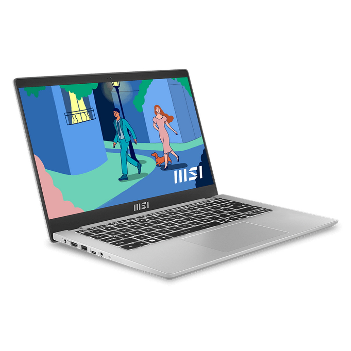 Ноутбук MSI Modern 14 C7M Ryzen 5 7530U/ 8/ SSD512Gb/ 14&quot;/ IPS/ FHD/ noOS/ silver (9S7-14JK12-239)