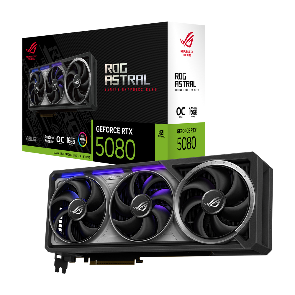 Видеокарта/ ROG-ASTRAL-RTX5080-O16G-GAMING (90YV0LV0-M0NA00)