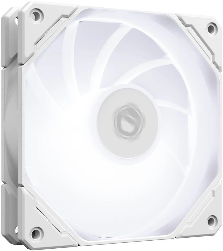 Вентилятор для корпуса ID-COOLING TF-12025-PRO SW (120mm, 1500rpm, 70 CFM, 28.9 дБ, PWM 4-pin, white) (TF-12025-PRO SW)