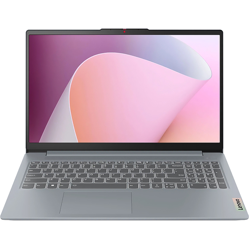 Ноутбук Lenovo IdeaPad Slim 3 15AMN8 Ryzen 5 7520U 8Gb SSD512Gb AMD Radeon 610M 15.6" IPS FHD (1920x1080) noOS grey WiFi BT Cam (82XQ0057RK)