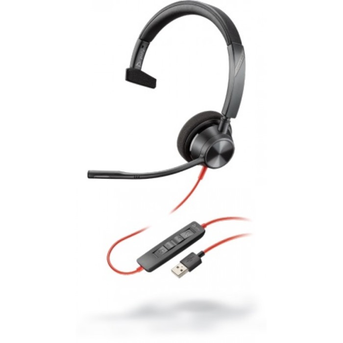 Картинка Гарнитура проводная Plantronics Blackwire 3310 (213928-01) 