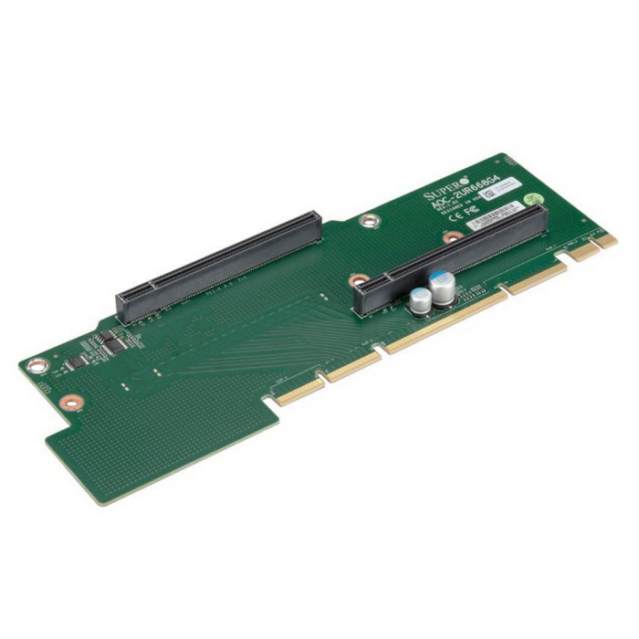Адаптер SuperMicro Supermicro AOC-2UR668G4-O 2U Ultra Riser with 2x PCI-E 4.0 x16 and 1x PCI-E 3.0 x8 (380343)
