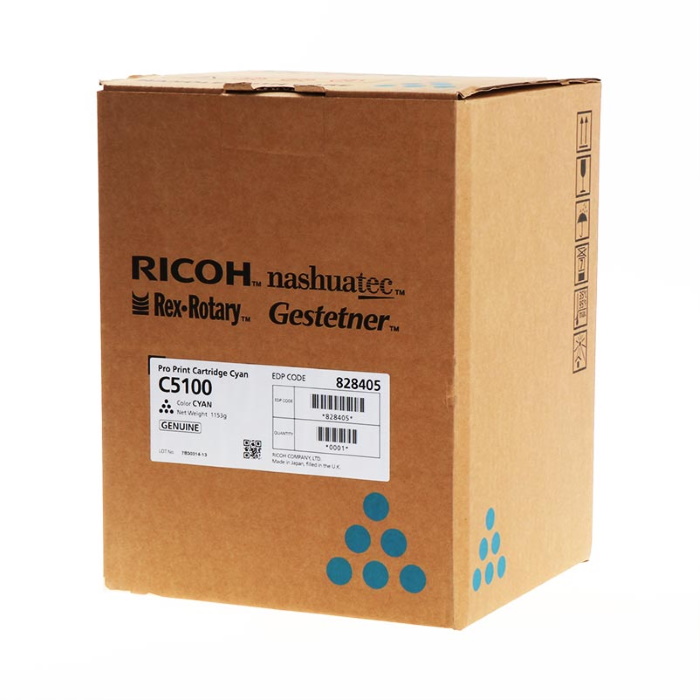 Тонер голубой тип C5100/ Pro Print Cartridge Cyan C5100 (828405)