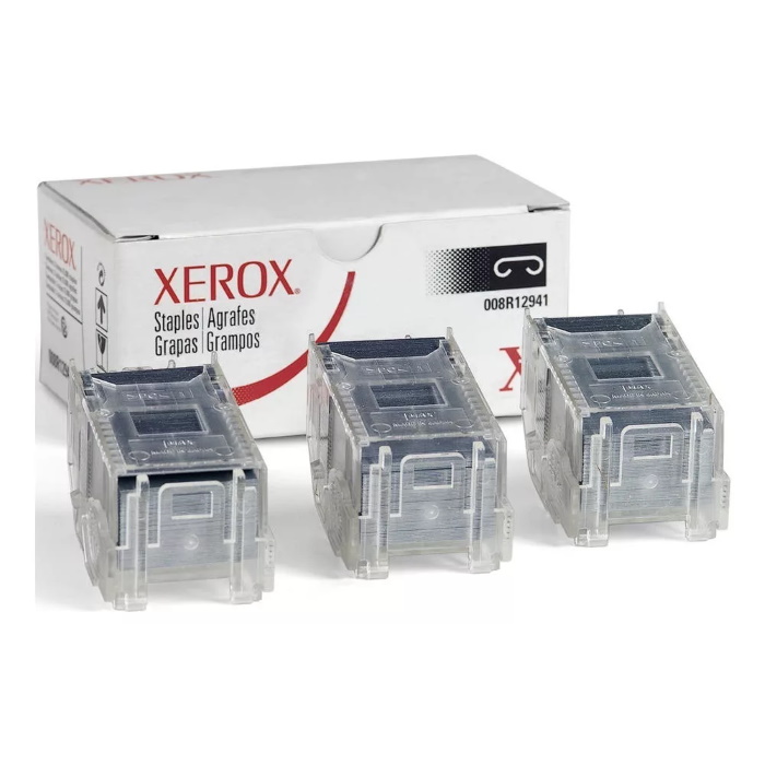 Скрепки XEROX 3X5K для HCF,MFF и п/авт.WC 5222/VL 7025/30/35/AL C8030/35/45/55/70/B80x5/90 (008R12941)