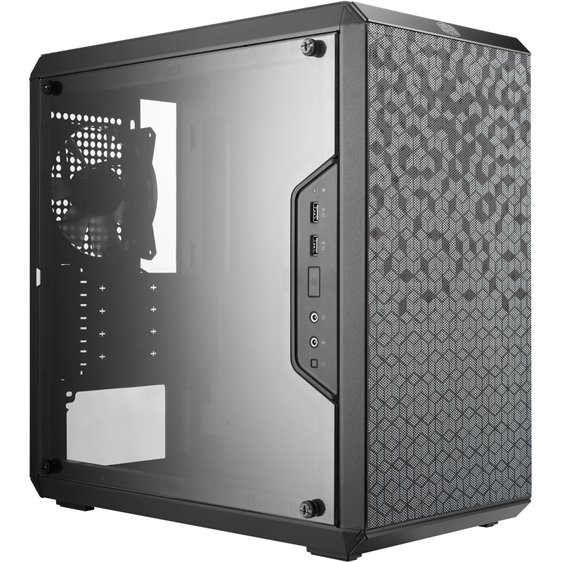 Корпус Cooler Master MasterBox Q300L черный без БП mATX 4x120mm 1x140mm 2xUSB3.0 audio bott PSU (MCB-Q300L-KANN-S00)