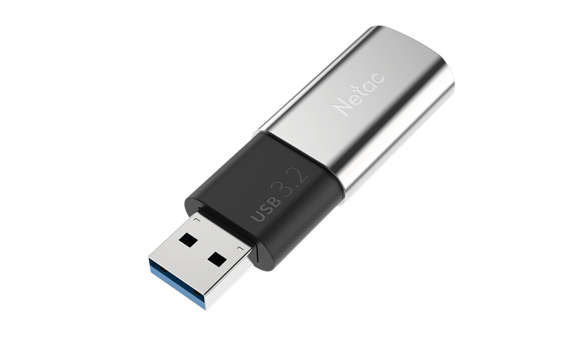 Netac US2 512GB USB3.2 Solid State Flash Drive. up to 530MB/ 450MB/ s (NT03US2N-512G-32SL)