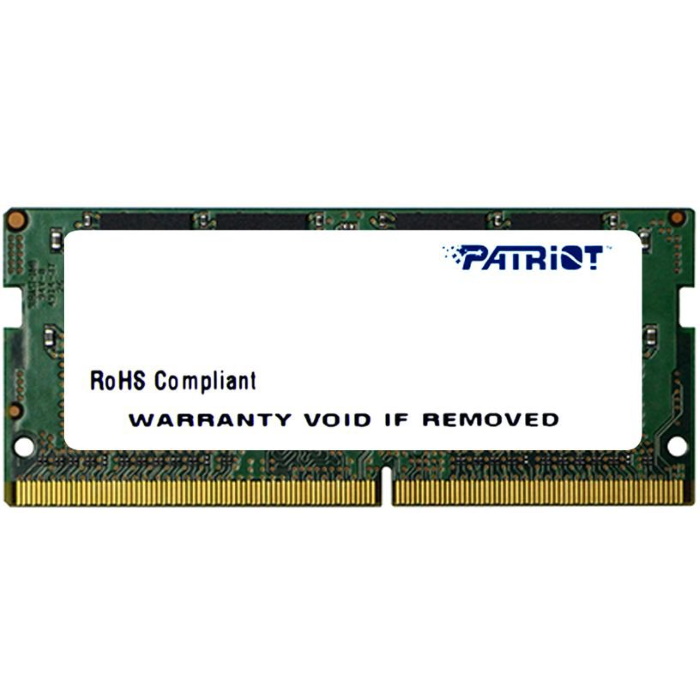 Память оперативная Patriot 16GB DDR4 2666MHz PC4-21300 CL19 SO-DIMM 260-pin 1.2V dual rank RTL (PSD416G26662S)