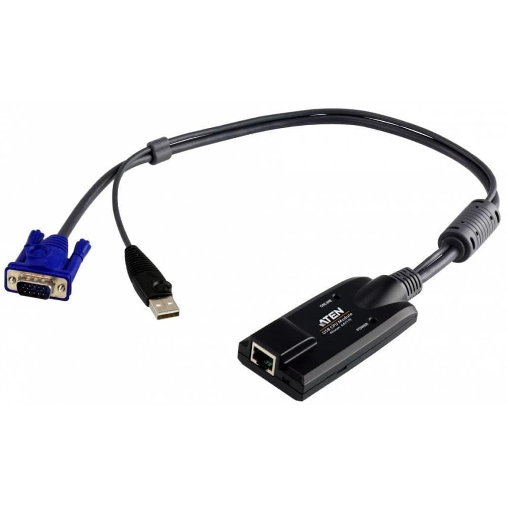 Картинка Адаптер KVM ATEN USB CPU (KA7170-AX) 