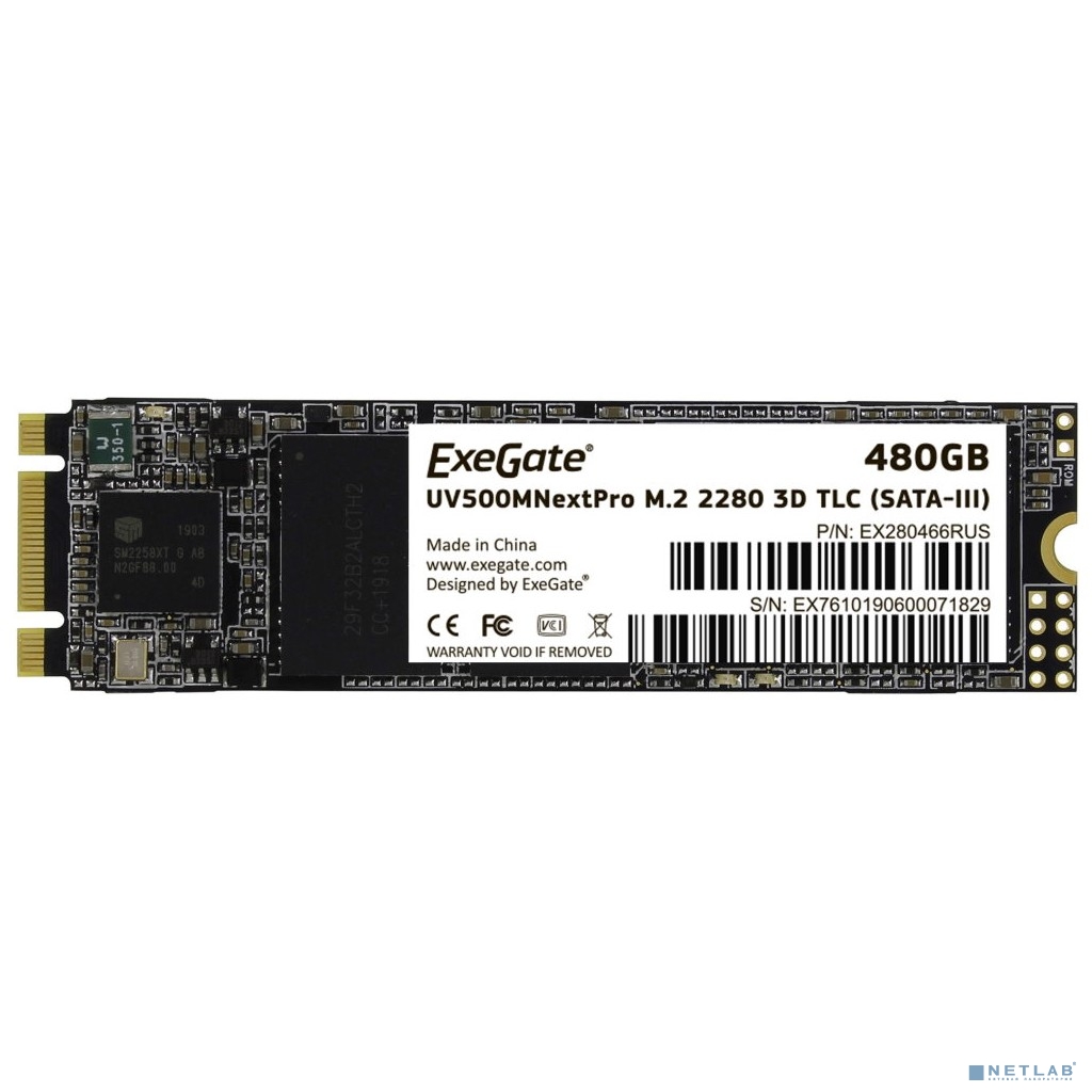 ExeGate SSD M.2 480GB NextPro EX280466RUS