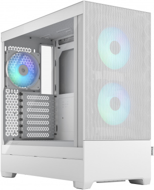 Корпус Fractal Design PoP Air RGB White TG белый без БП ATX 3x120mm 2xUSB3.0 audio bott PSU (FD-C-POR1A-01)