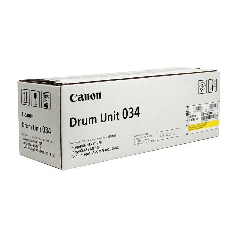Барабан/ DRUM UNIT 034 YELLOW Барабан желтый (9455B001)