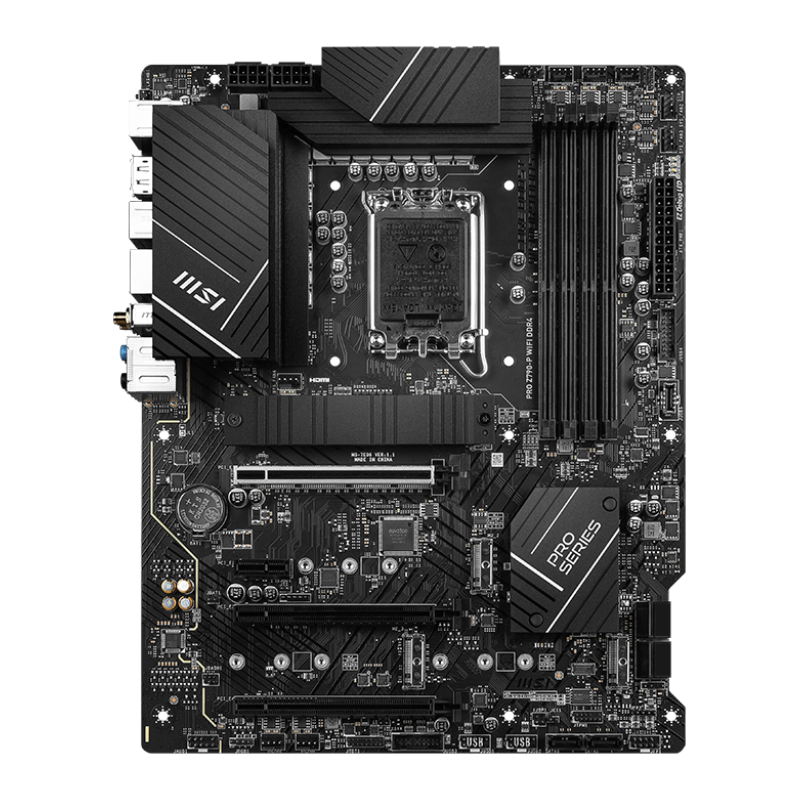 MSI PRO Z790-P WIFI LGA1700,4DDR5,3PCI-Ex16,1PCI-Ex1,4M.2 ,1USB3.2 Gen2 X2, 6USB3