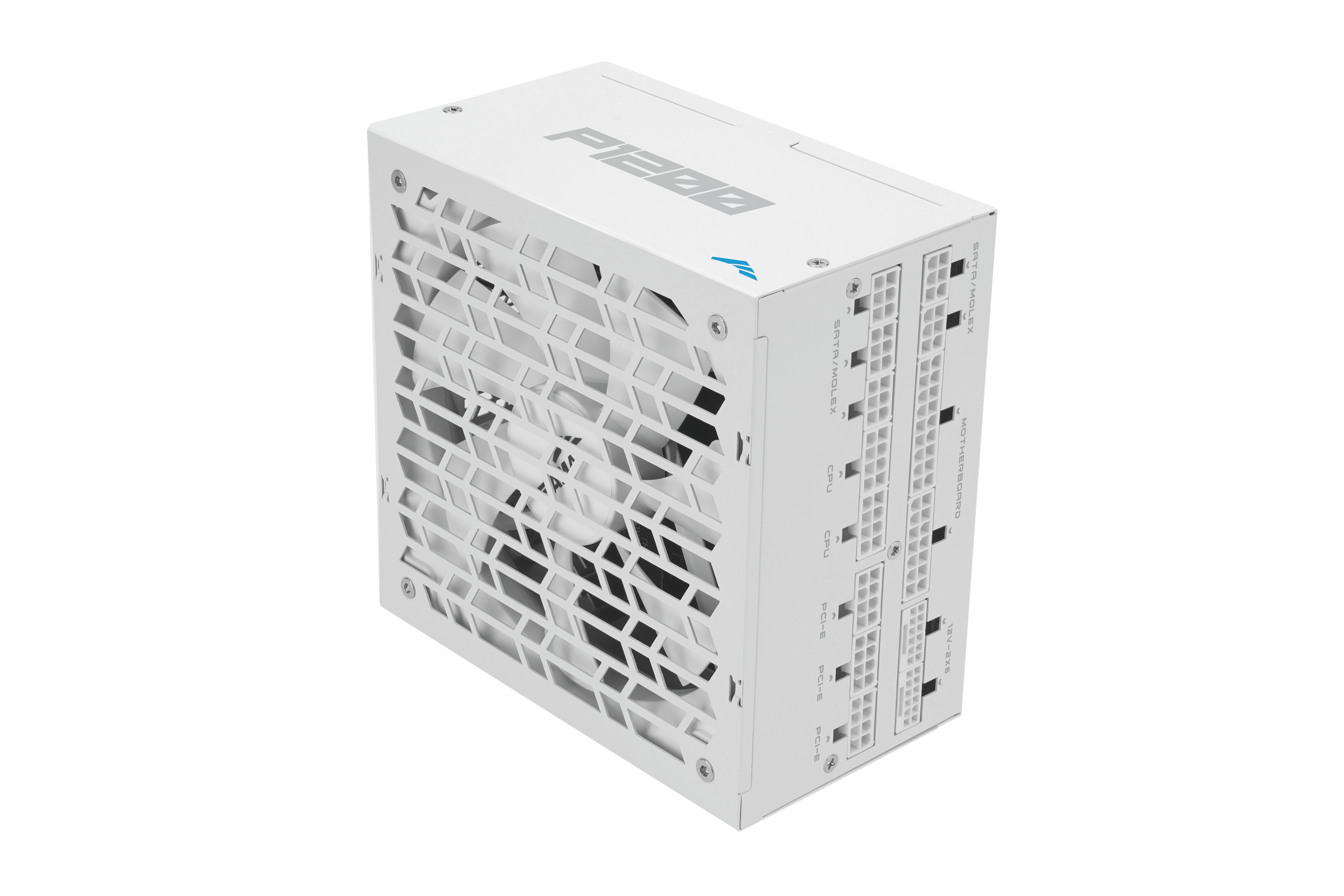 Блоки питания/ Power Supply SAMA P1200 White (XPH1200-AP), 1200W 80+ Platinum (ATX, 3.1, PCIe 5.0, Full modular, 1x24(20+4)pin mesh 600mm, 2xCPU 8(4+4)pin 700mm, 3xPCIe*2 8(6+2)pin 600mm, 1x12VHPWR PCIe 5.1 12+4pin 600W (P1200-WHPFF001-EU)