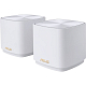 Картинка MESH система Asus ZenWiFi AX Mini 2 шт. (90IG05N0-MO3R40) 