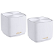 Картинка MESH система Asus ZenWiFi AX Mini 2 шт. (90IG05N0-MO3R40) 