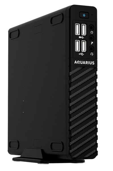 Aquarius Pro USFF P30 K43 R53 Core i5-10400/8Gb DDR4 2666MHz/SSD 256 Gb/No OS/Kb+Mouse/Комплект крепления VESA 100 х 100/1,4Кг.МПТ (QRDP-P30K431M2918H125L02NWNFTNN3)