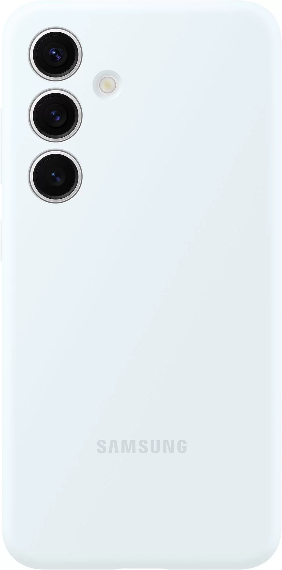 Чехол (клип-кейс) Samsung для Samsung Galaxy S24+ Silicone Case S24+ белый (EF-PS926TWEGRU)