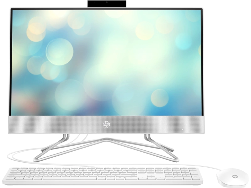 HP 22-dd2005ci NT 21.5" FHD(1920x1080) Pentium J5040, 8GB DDR4 2400 (1x4GB), SSD 256Gb, Intel Internal Graphics, noDVD,Rus/ Eng kbd&mouse wired, HD Webcam, Snow White, FreeDos, 1Y Wty (69G10EA) (69G10EA#UUQ)