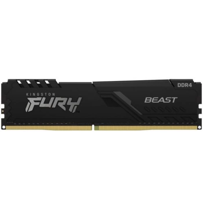 Модуль памяти Kingston FURY Beast Black DDR4 16GB 2666MHz CL16 DIMM 1Gx8 288-pin 1.2V (KF426C16BB1/16)