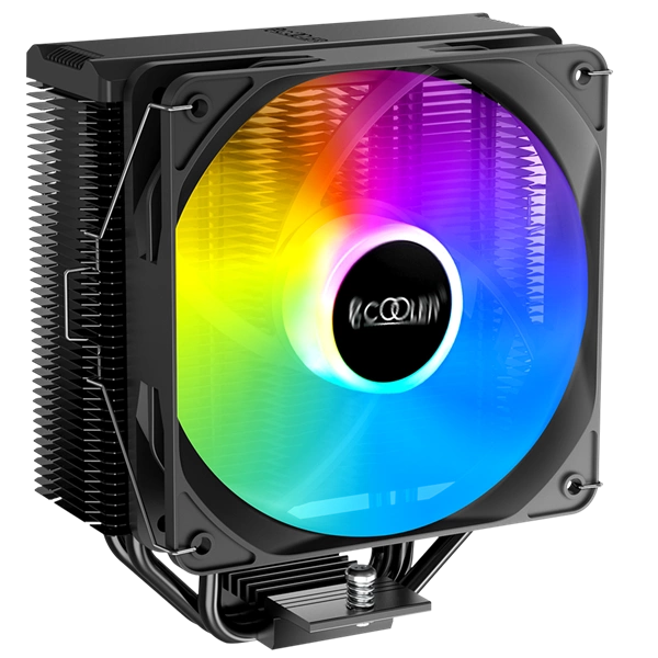 PCCooler Paladin EX300S S115X/ 1200/ 1700/ AM4 (TDP 125W, 120mm PWM Dynamic Multi-Color LED, 3 тепловые трубки 6мм, 400-1800RPM, 28,6dBa)