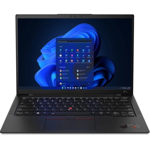 Ноутбук Lenovo ThinkPad X1 Carbon Gen 10 14" WUXGA, Touch, Core i7-1260P, 32GB, 512GB SSD, noODD, WiFi, BT, FPR, Win 11 Pro [21CB006URT]