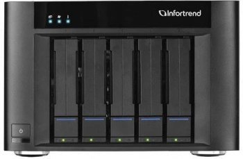 Сетевое хранилище NAS Infortrend GSEP2050000D-8U32 5-bay настольный Pentium